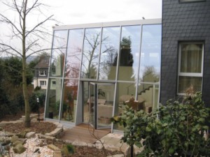 Anbau eines Wintergartens