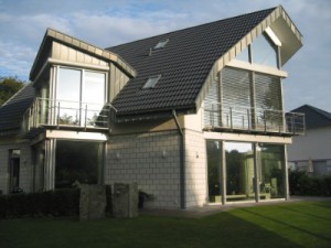 Neubau eines Einfamilienhauses